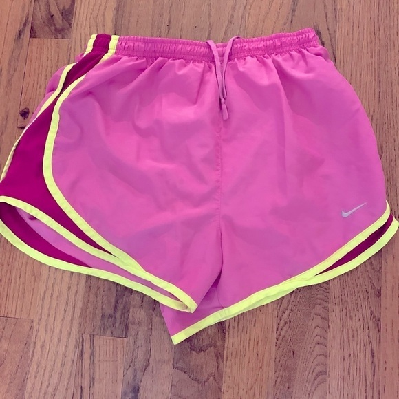 Nike Dri-Fit pink nylon shorts, size S - Picture 1 of 7